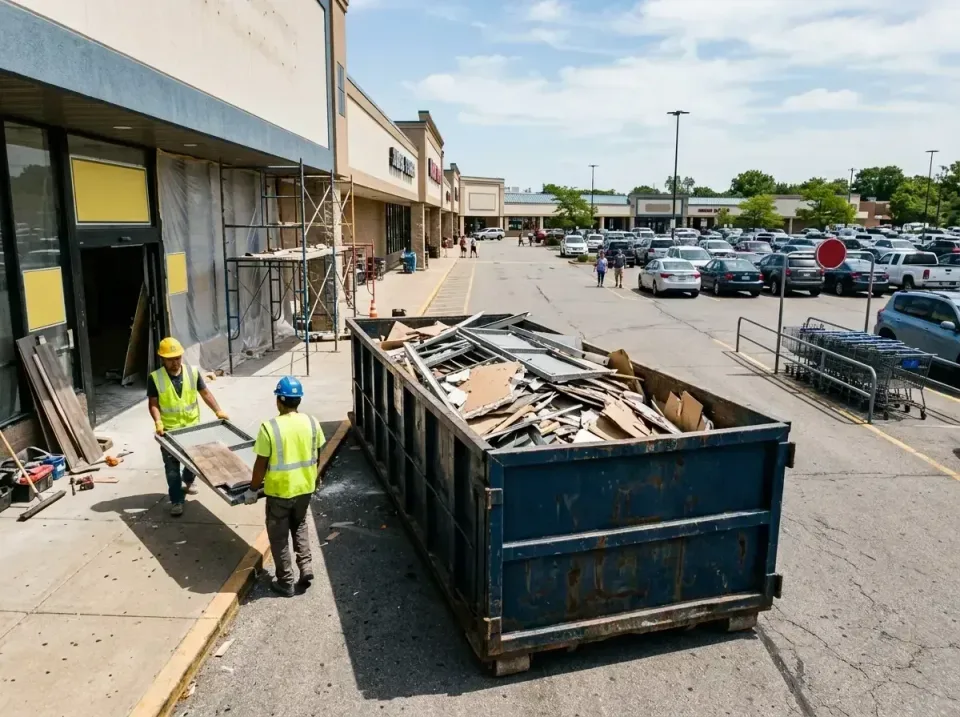 retail-store-renovation-debris-003 — frequently asked questions, Roll-off Dumpster Rentals in Stow, OH